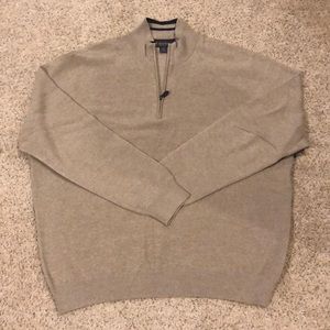 Brooks Brothers quarter zip sweater